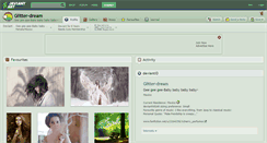 Desktop Screenshot of glitter-dream.deviantart.com