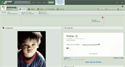 Desktop Screenshot of dollicandy.deviantart.com