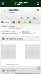 Mobile Screenshot of kanedas.deviantart.com