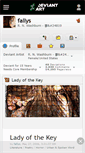 Mobile Screenshot of fallys.deviantart.com