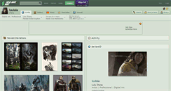 Desktop Screenshot of luulala.deviantart.com