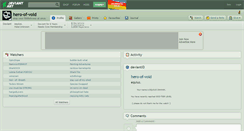 Desktop Screenshot of hero-of-void.deviantart.com
