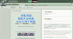 Desktop Screenshot of lovable-adoptables.deviantart.com