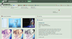 Desktop Screenshot of designerzin.deviantart.com