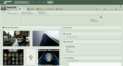 Desktop Screenshot of gimpcraft.deviantart.com