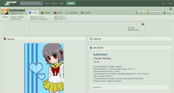 Desktop Screenshot of bubblemaid.deviantart.com