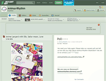 Tablet Screenshot of animus-rhythm.deviantart.com