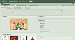 Desktop Screenshot of meowcely.deviantart.com