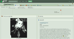 Desktop Screenshot of campchaos2113.deviantart.com