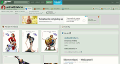 Desktop Screenshot of andreaminiatures.deviantart.com