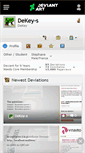 Mobile Screenshot of dekey-s.deviantart.com