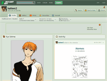 Tablet Screenshot of katiees2.deviantart.com