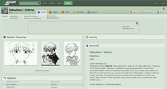 Desktop Screenshot of hatsuharu---sohma.deviantart.com