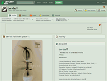 Tablet Screenshot of der-das.deviantart.com