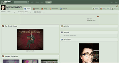 Desktop Screenshot of necrosensual-art.deviantart.com
