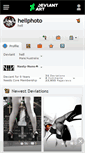 Mobile Screenshot of hellphoto.deviantart.com