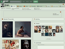 Tablet Screenshot of dkoglu.deviantart.com