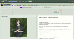 Desktop Screenshot of delmaria94.deviantart.com
