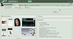 Desktop Screenshot of car-crash-heart.deviantart.com