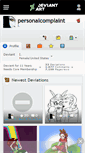 Mobile Screenshot of personalcomplaint.deviantart.com