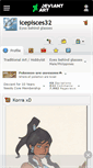 Mobile Screenshot of icepisces32.deviantart.com