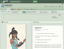 Tablet Screenshot of icepisces32.deviantart.com