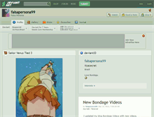 Tablet Screenshot of falsapersona99.deviantart.com
