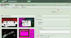 Desktop Screenshot of harmonia.deviantart.com
