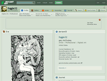 Tablet Screenshot of foggie32.deviantart.com