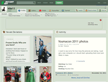 Tablet Screenshot of kite11.deviantart.com