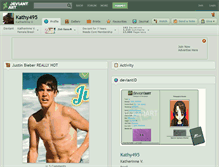 Tablet Screenshot of kathy495.deviantart.com