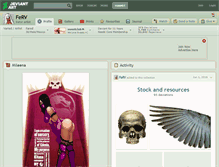 Tablet Screenshot of ferv.deviantart.com