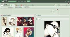 Desktop Screenshot of owrly.deviantart.com