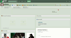 Desktop Screenshot of nathasza.deviantart.com