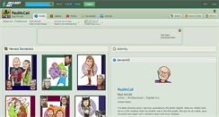 Desktop Screenshot of paulmccall.deviantart.com