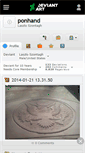 Mobile Screenshot of ponhand.deviantart.com