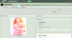 Desktop Screenshot of jessicathebat.deviantart.com