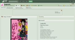 Desktop Screenshot of imagineinc.deviantart.com