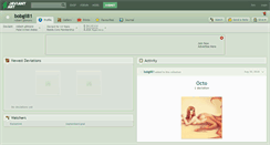 Desktop Screenshot of bobgil81.deviantart.com