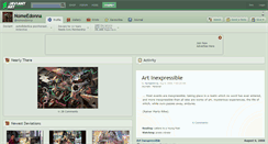 Desktop Screenshot of nomeedonna.deviantart.com