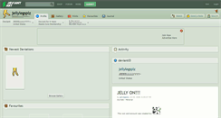 Desktop Screenshot of jellylegsplz.deviantart.com