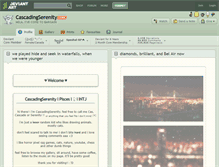 Tablet Screenshot of cascadingserenity.deviantart.com