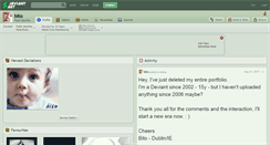 Desktop Screenshot of bito.deviantart.com