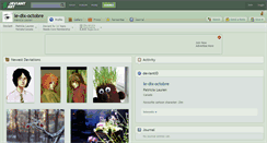 Desktop Screenshot of le-dix-octobre.deviantart.com
