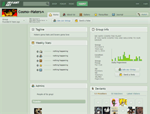 Tablet Screenshot of cosmo--haters.deviantart.com