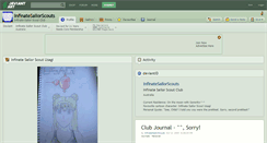 Desktop Screenshot of infinatesailorscouts.deviantart.com