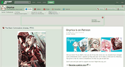 Desktop Screenshot of onyrica.deviantart.com