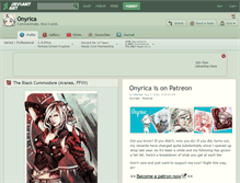 Tablet Screenshot of onyrica.deviantart.com