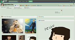 Desktop Screenshot of naka-baka-chan.deviantart.com
