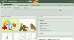 Desktop Screenshot of hetalia-rpgyaoi.deviantart.com